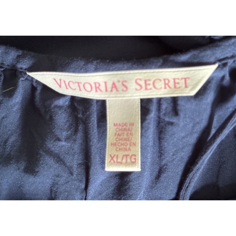 Victoria’s Secret Vintage Mini Dress Festival Y2K Navy Adjustable XL - Picture 4 of 9